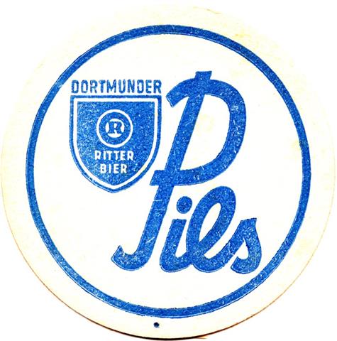 dortmund do-nw ritter ritter rund 1fbg 3b (215-pils-u punkt-blau) 